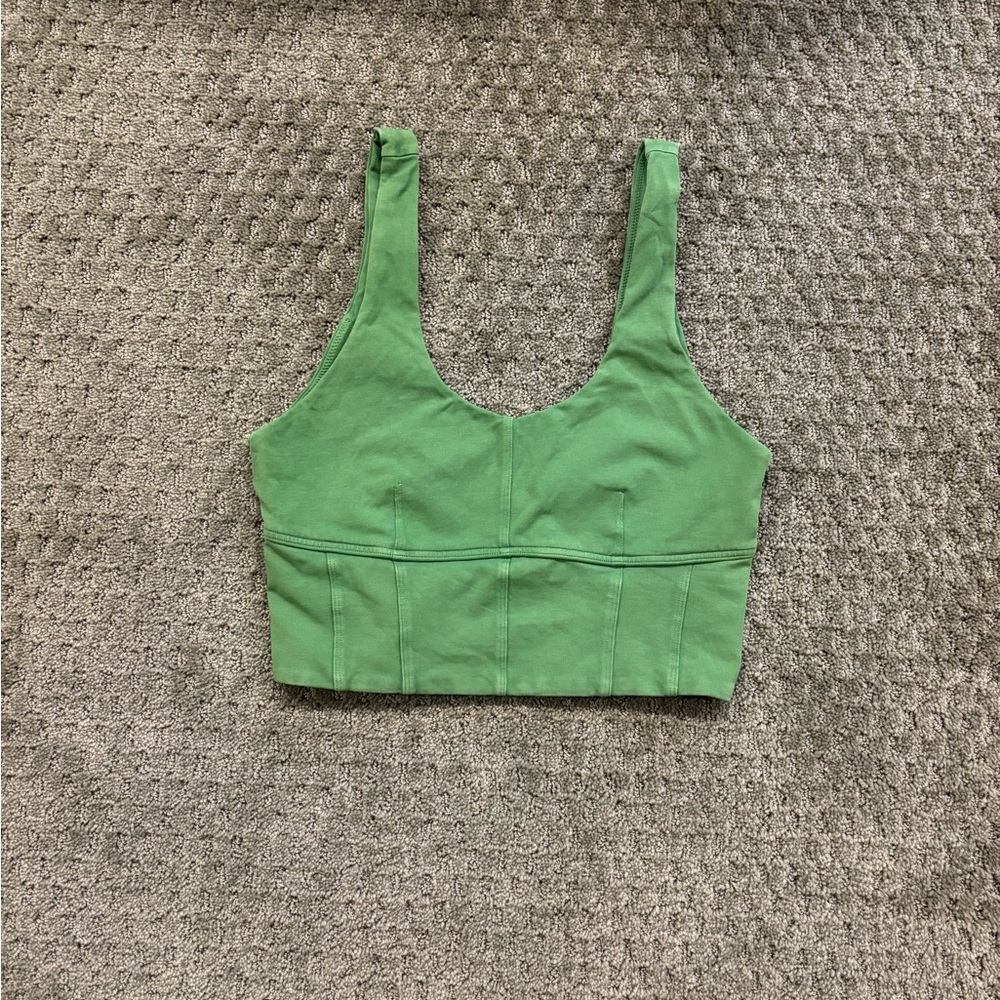 Aerie Offline Green Workout Top/Bra